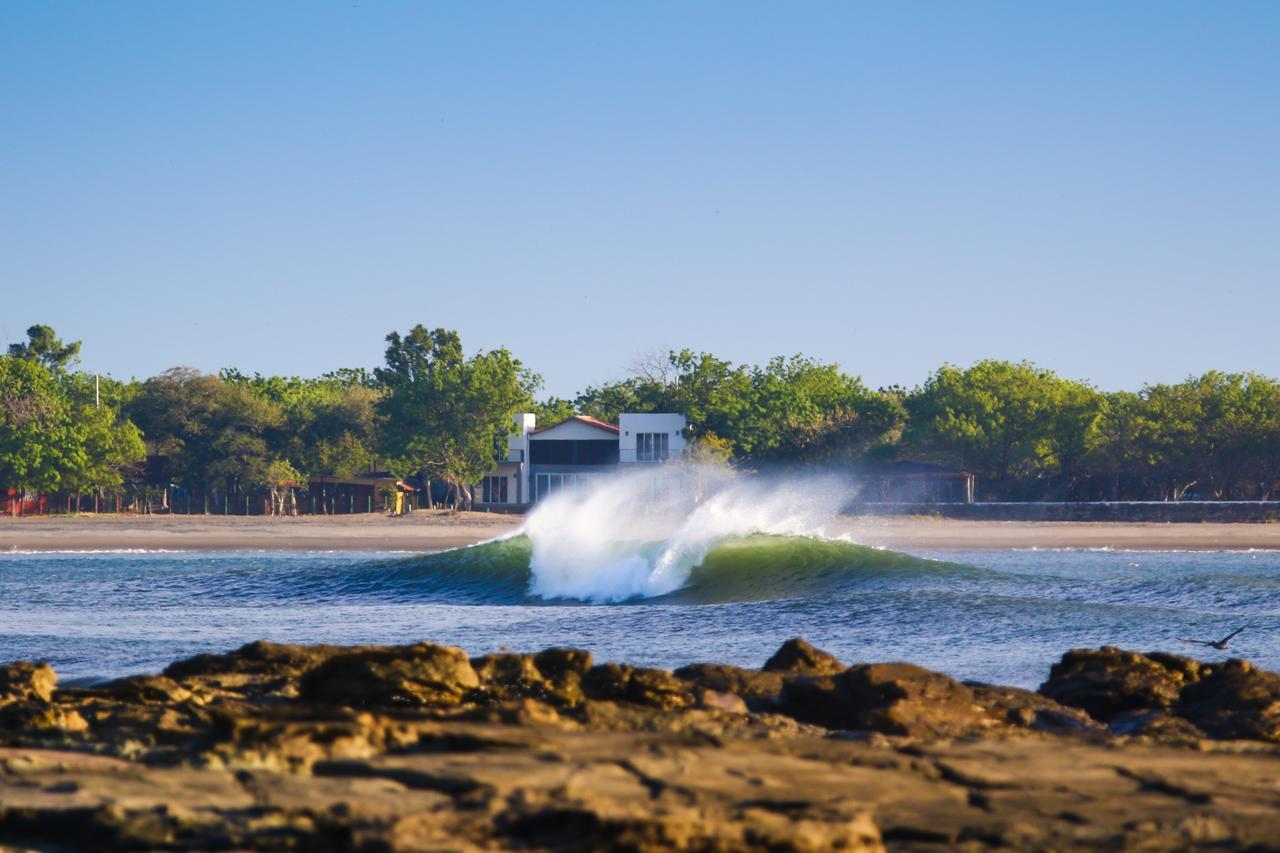 Miramar Surfcamp Villa Puerto Sandino Luaran gambar